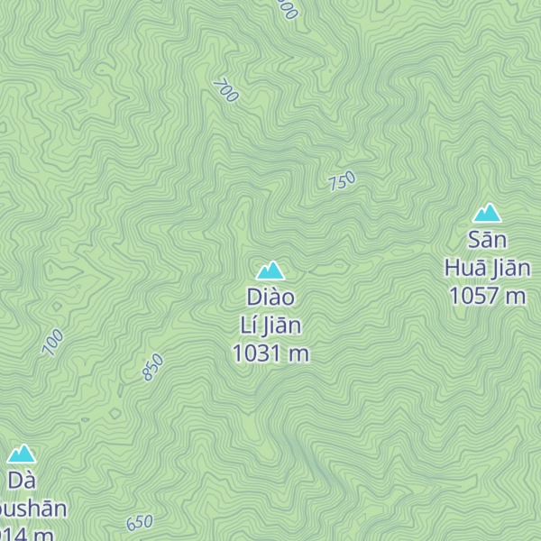 Map of Diào Lí Jiān