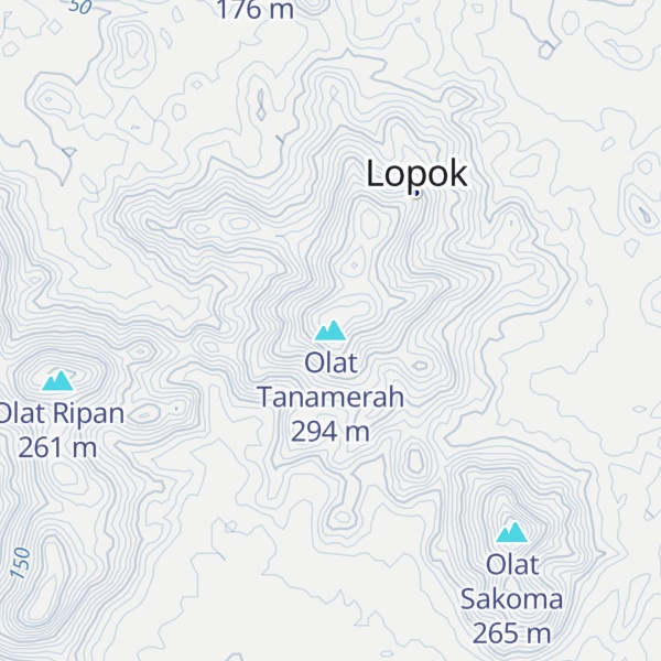 Map of Olat Tanamerah