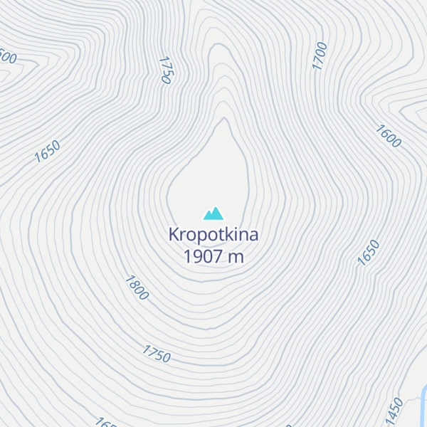 Map of Kropotkina