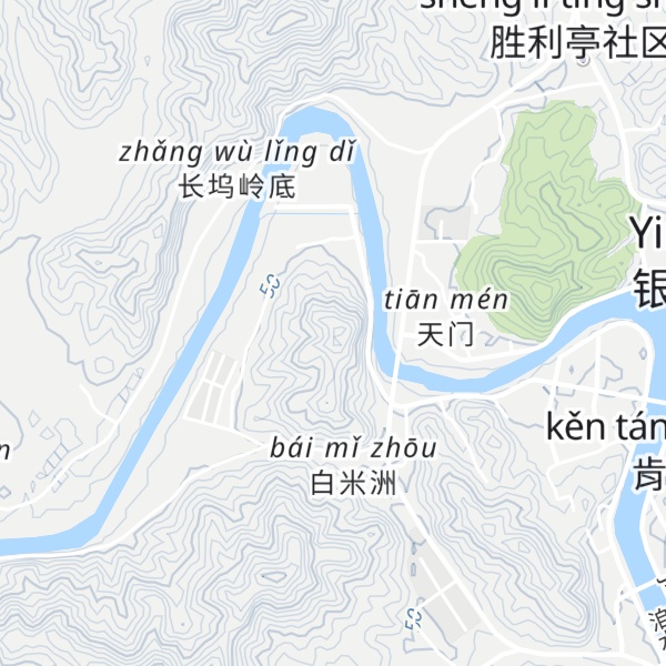 Map of Huǒbǎ Shān