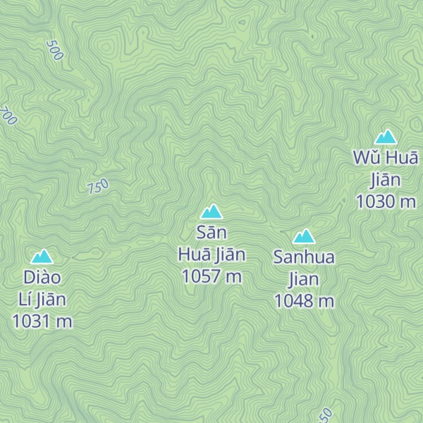 Map of Sān Huā Jiān