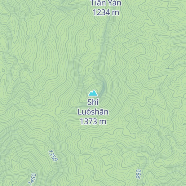 Map of Shí Luóshān
