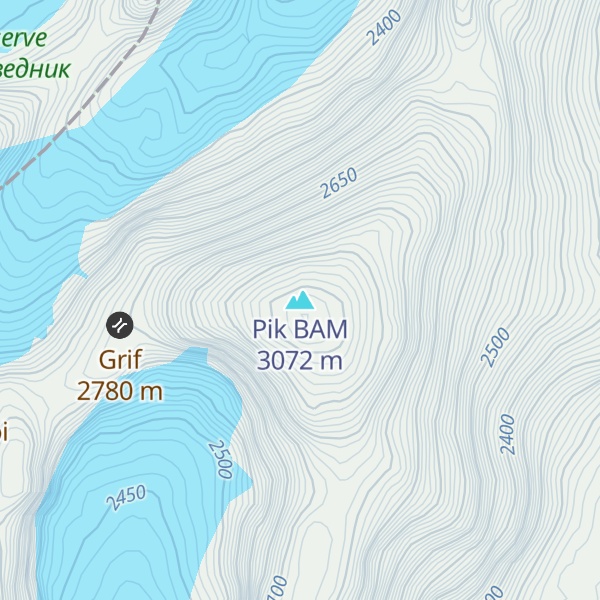 Map of Pik BAM
