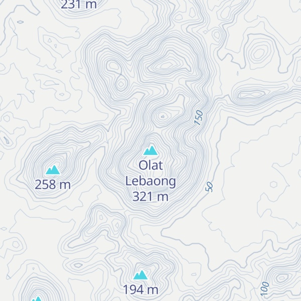 Map of Olat Lebaong