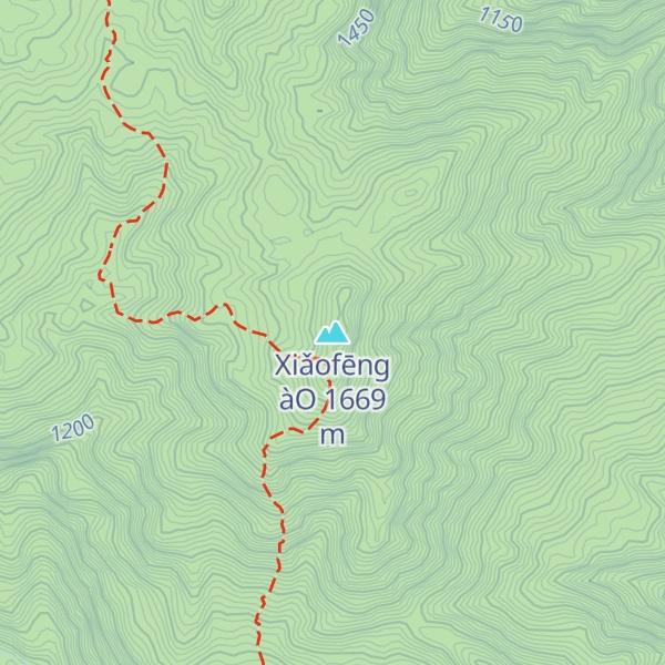 Map of Xiǎofēng àO