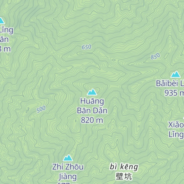 Map of Huāng Bān Dǎn