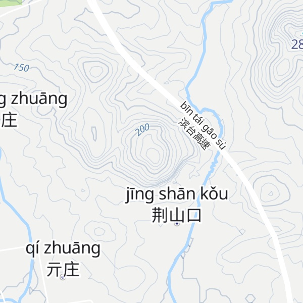 Map of Jīng Shān