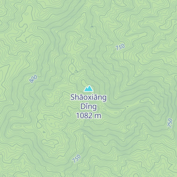 Map of Shāoxiāng Dǐng