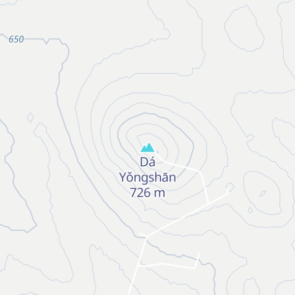 Map of Dá Yǒngshān