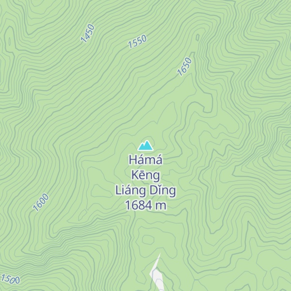 Map of Hámá Kēng Liáng Dǐng