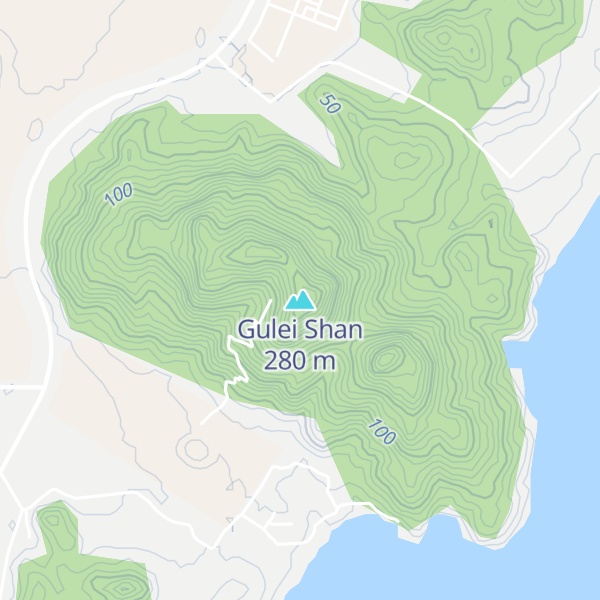 Map of Gulei Shan