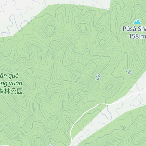 Map of Jiè Pái Lǐng