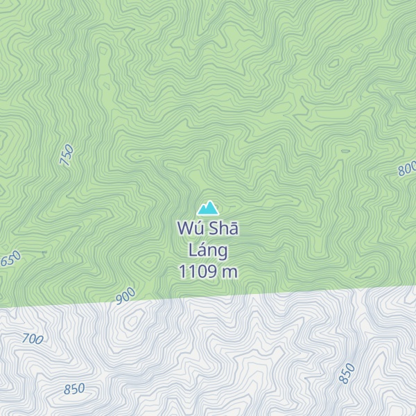 Map of Wú Shā Láng