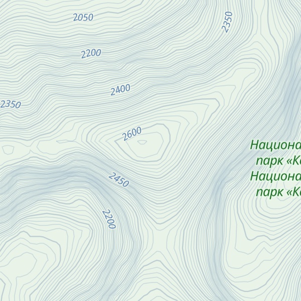 Map of Carskii Tron