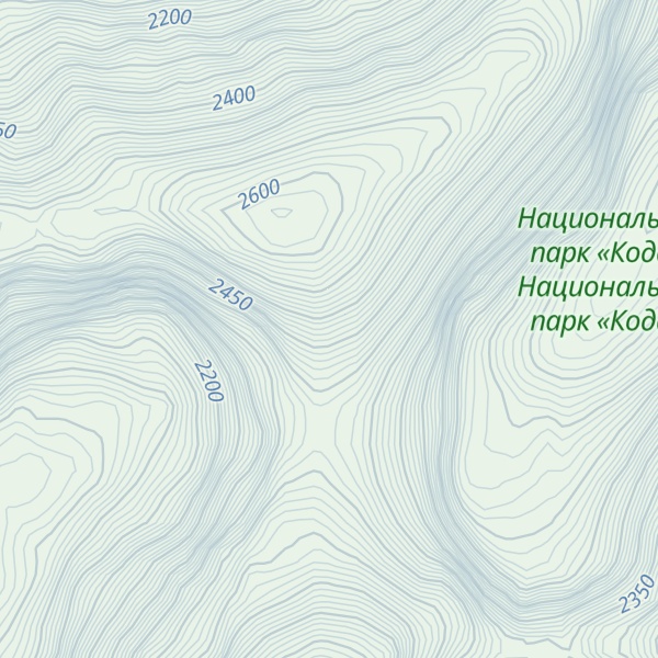 Map of Stolb