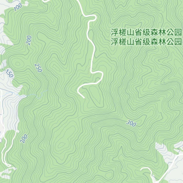 Map of Fú Chá Shān