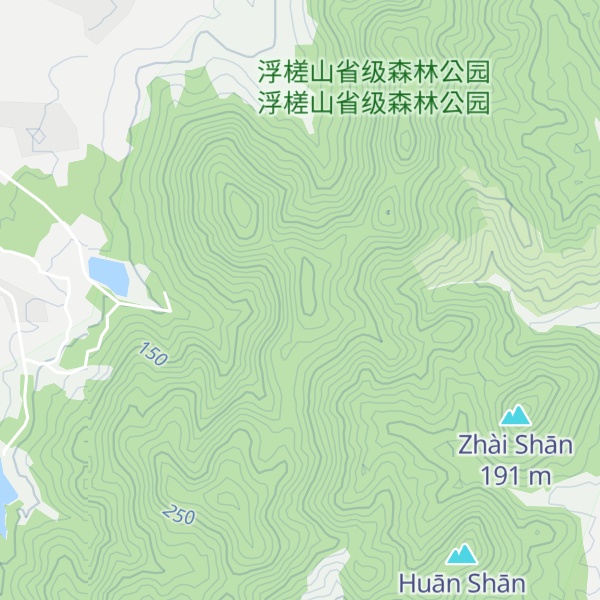 Map of Gǔ Niú Tóu