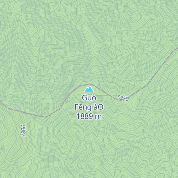 Map of Guò Fēng àO