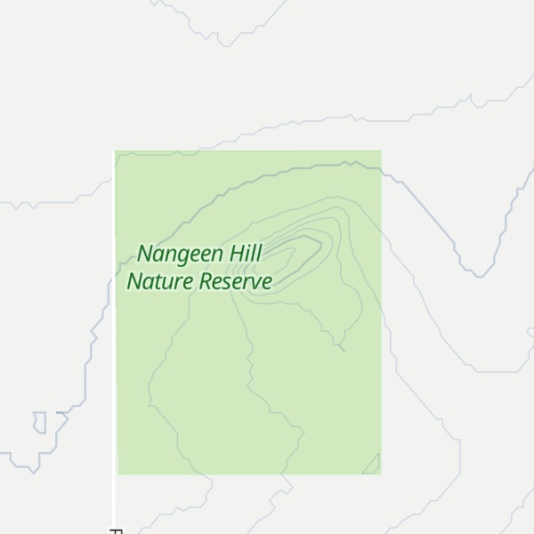 Map of Nangeen Hill