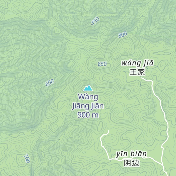 Map of Wàng Jiāng Jiān