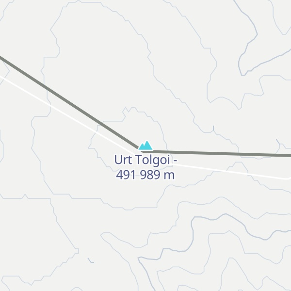 Map of Urt Tolgoi - 491