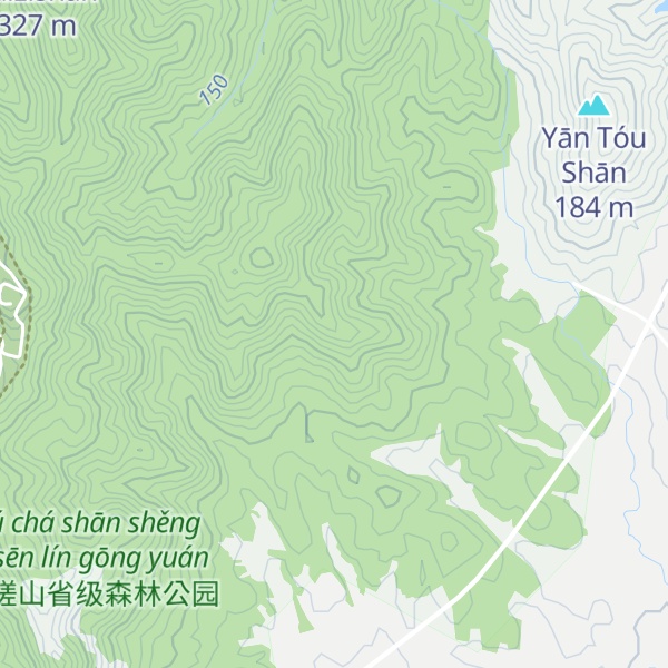 Map of Lín Yèshān