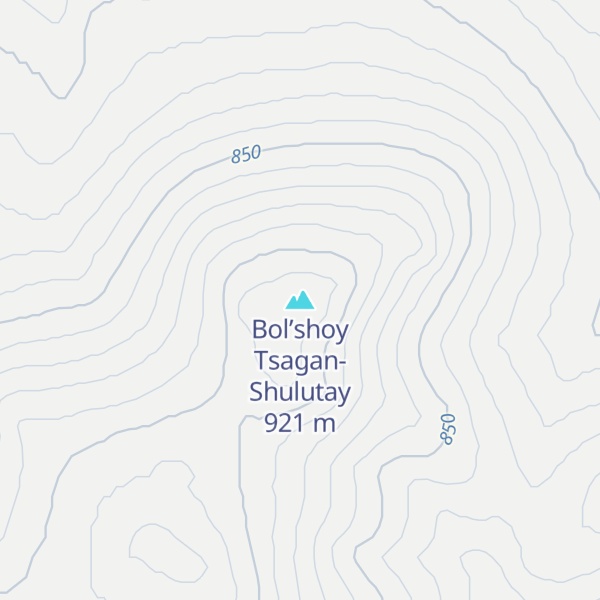 Map of Bol’shoy Tsagan-Shulutay