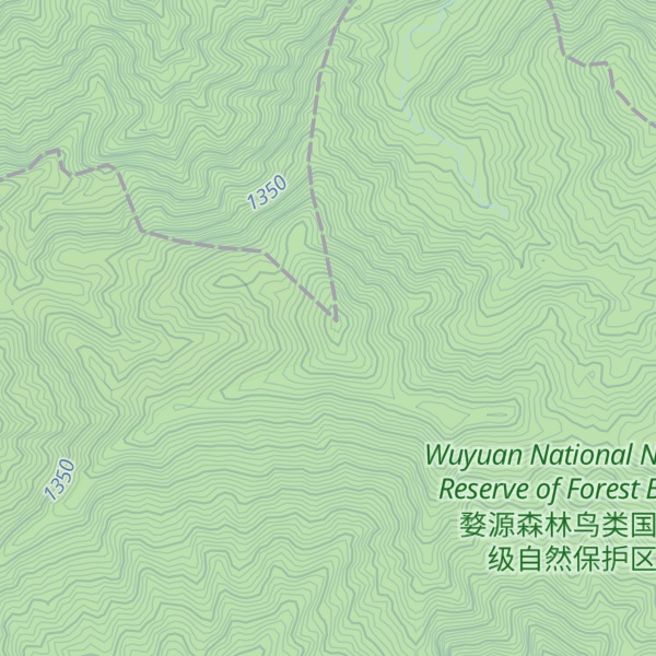 Map of Wǔgǔ Jiān