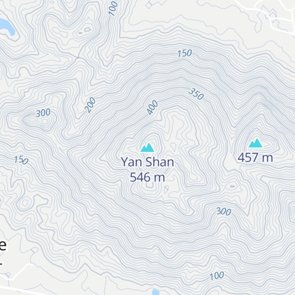 Map of Yan Shan