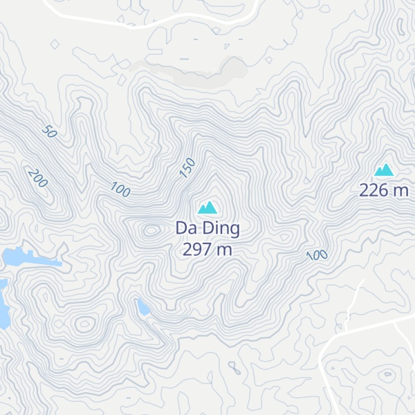 Map of Da Ding