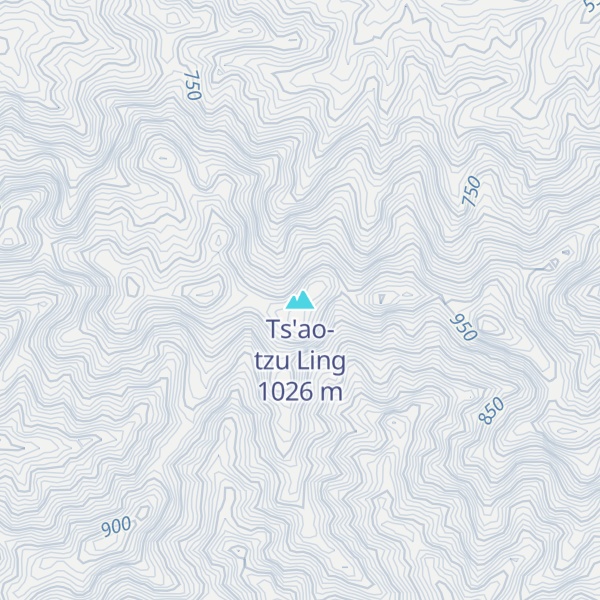 Map of Ts'ao-tzu Ling