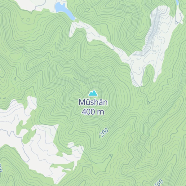 Map of Mǔshān