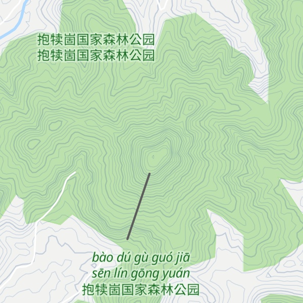 Map of Bào Dú Gù
