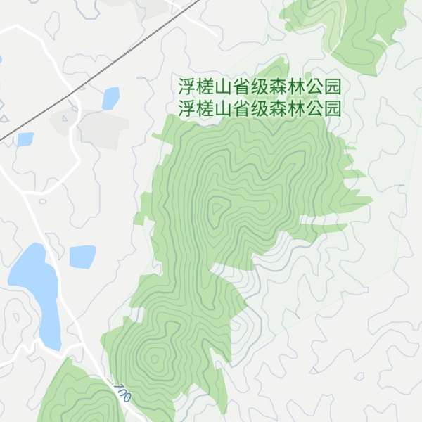 Map of Dàshān