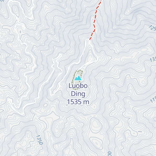 Map of Luobo Ding