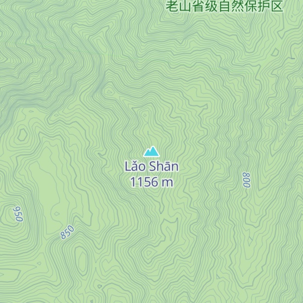 Map of Lǎo Shān