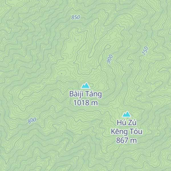 Map of Bàijì Táng