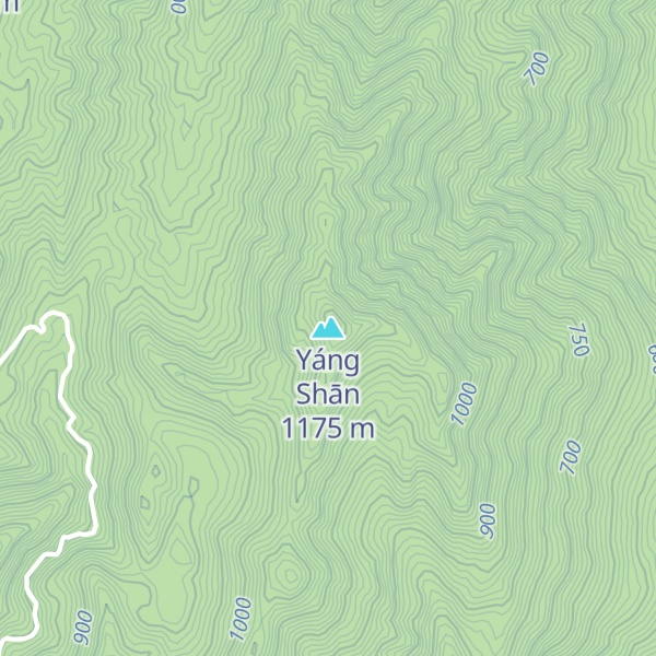 Map of Yáng Shān