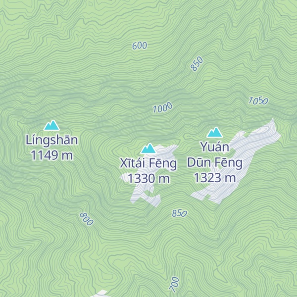 Map of Xītái Fēng