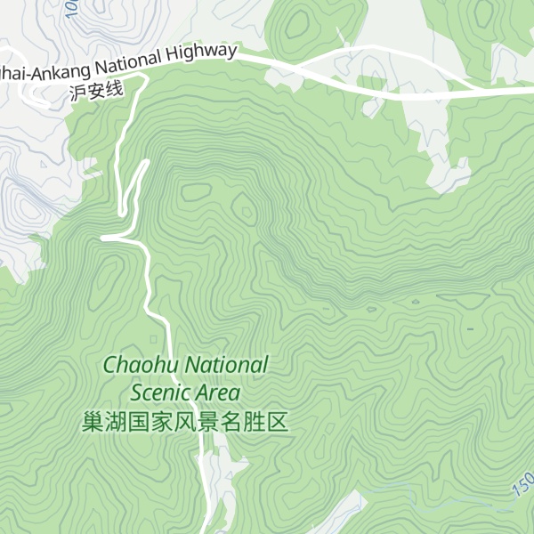 Map of Chǔgē Lǐng