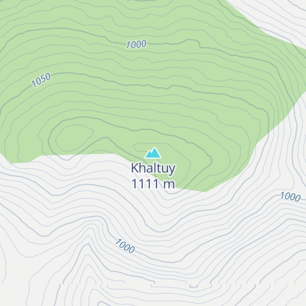 Map of Khaltuy