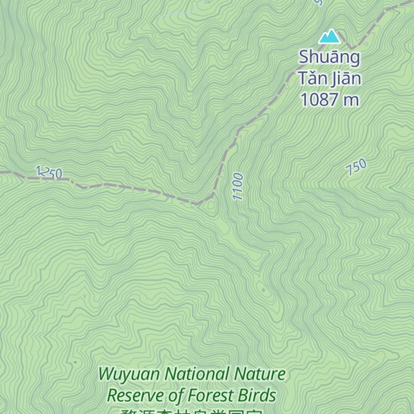 Map of ÉTóu Jiān