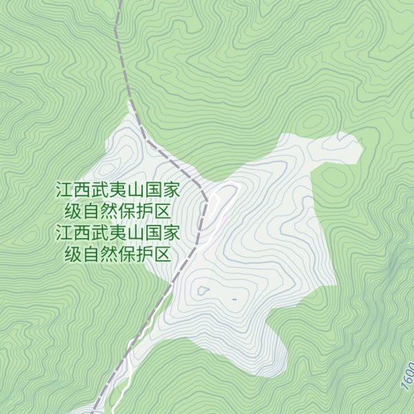 Map of Huáng Gǎng Shān