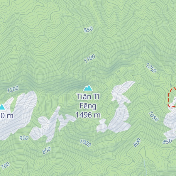 Map of Tiān Tī Fēng