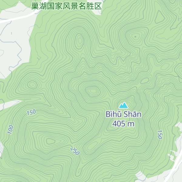 Map of Dà Niújiǎo Shān