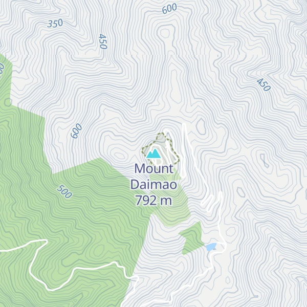 Map of Mount Daimao