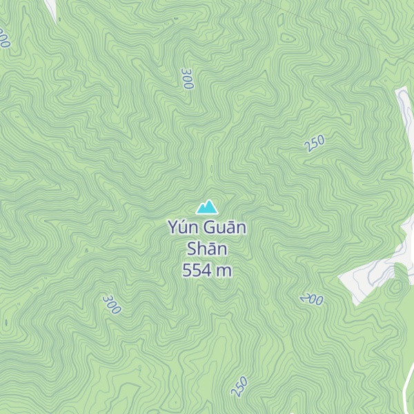 Map of Yún Guān Shān