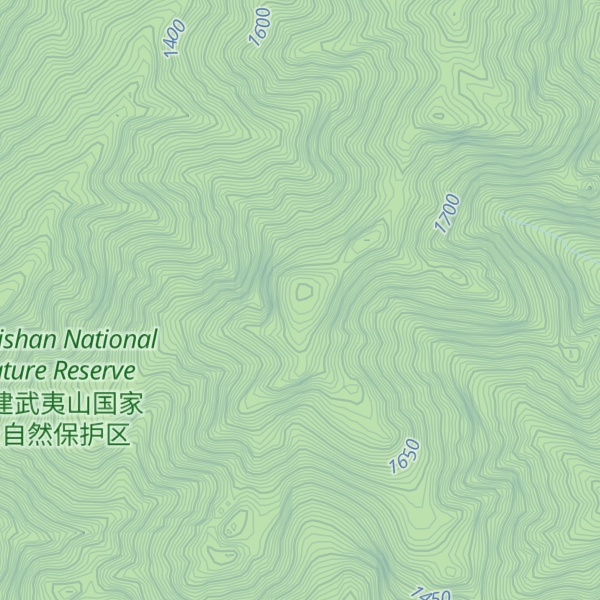 Map of Xiānglú Shān