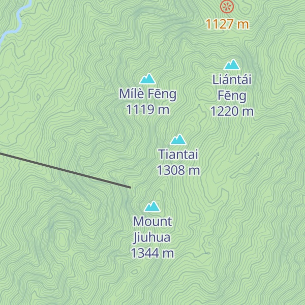 Map of Làzhú Fēng