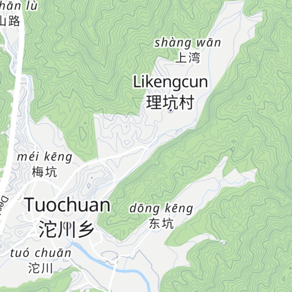 Map of Lǐ Kēng Shòupiàochǔ
